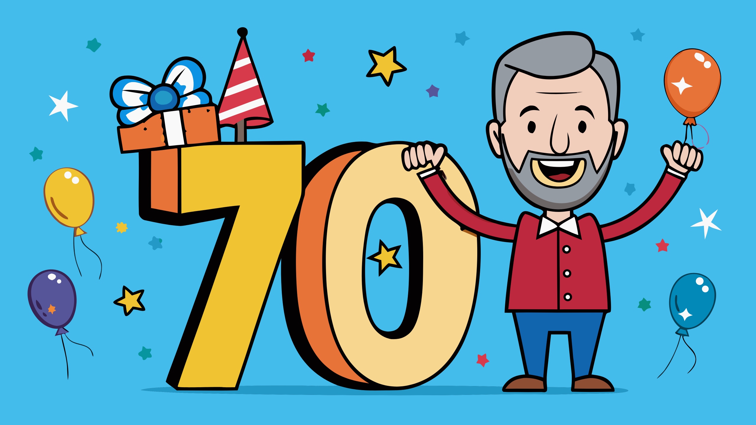 Поздравление с юбилеем 70 лет мужчине